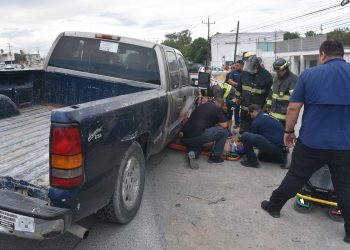 Transeúnte es Arrollado por Camioneta en Carretera de Río Bravo