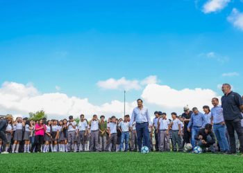 Continúa Gobierno de Reynosa con la construcción de infraestructura deportiva