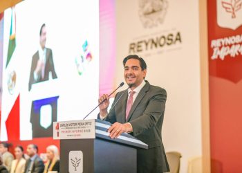 Rindió Carlos Peña Ortiz Primer Informe del Gobierno Municipal de Reynosa