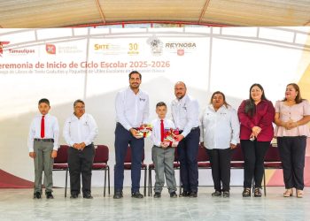 Inauguraran Gobierno de Tamaulipas y Gobierno de Reynosa el Ciclo Escolar 2025-2026 