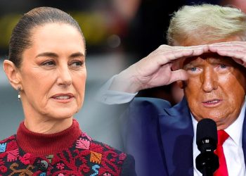 Trump elogia a Sheinbaum, pero afirma que México “está gobernado por cárteles”