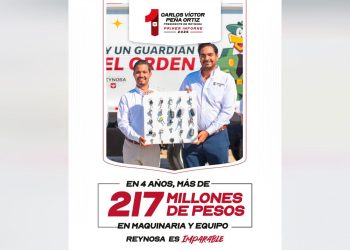 Invierte Gobierno de Reynosa más de 217 MDP en maquinaria y equipo