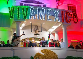 Dan grito de Independencia en Reynosa mas de 20 Mil asistentes