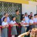 Inaugurara Gobierno de Reynosa junto a Alumnos, Maestros y padres de familia un aula educativa