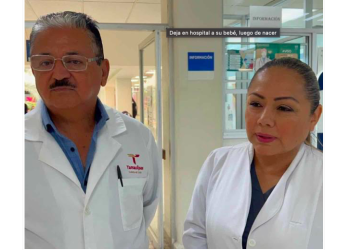 Deja en hospital a su bebé, luego de nacer