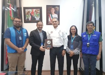 Titular de la SSPT se reúne con personal del Departamento de Seguridad de las Naciones Unidas