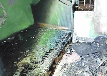 Incendio en vivienda de Vallehermoso