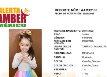 Activan Alerta Amber en Tampico