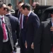 Marco Rubio llega a Palacio Nacional para reunión con Sheinbaum