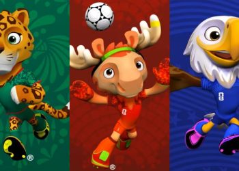 Tres mascotas oficiales del Mundial 2026: Clutch, Zayu y Maple