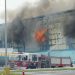 Incendio arrasa maquiladora en Reynosa