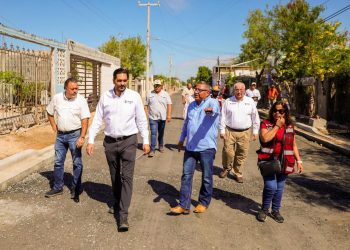 Avanza Gobierno de Reynosa con la pavimentación hidráulica del Plan de Obra Pública Más Grande en la Historia de la ciudad