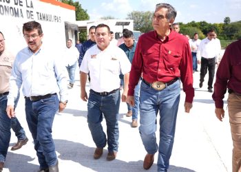 Constata Américo modernización del Rastro de la UAT en la Facultad de Medicina Veterinaria