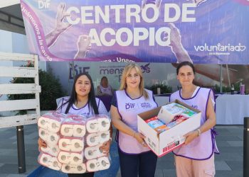 Secretaría de Administración se suma a colecta en apoyo a familias afectadas por inundaciones