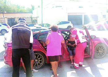 Turistas texanos lesionados en accidente vial en Río Bravo