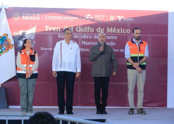 Inicia construcción del tren Nuevo Laredo–Saltillo; será la frontera más importante de América Latina