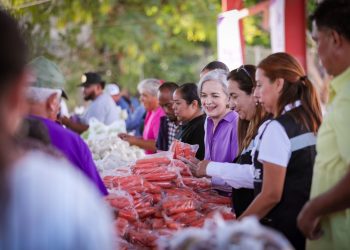 DIF Tamaulipas lleva el Mercado de Alimentos “Come Bien, Vive Bien” a las familias de Jiménez