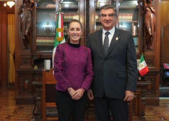 Ante la presidenta Sheinbaum, Américo refrenda compromiso con la transformación