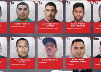 México y Estados Unidos difunden lista binacional de criminales prioritarios