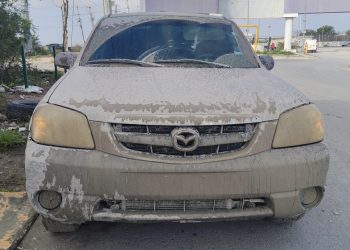 Guardia Estatal asegura camioneta y armamento tras persecución