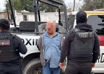 Guardia Estatal detiene a presunto asaltante tras robo con violencia