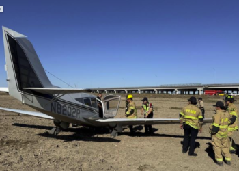 Avioneta realiza aterrizaje de emergencia cerca del Puente Pharr