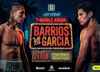 Expectativa en Las Vegas por el título mundial entre Mario Barrios y Ryan García