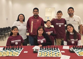 Felicita Gobierno de Reynosa a Campeones de Ajedrez en la Olimpiada Estatal
