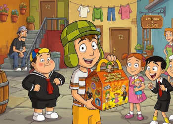 El Chavo del 8 sustituye juguetes por libros en la Cajita Feliz