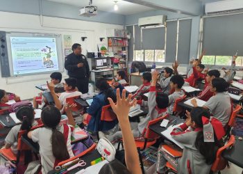 Promueven civismo digital y prevención de delitos cibernéticos entre estudiantes de primaria