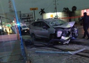 Caos vial por conductor en presunto estado de ebriedad