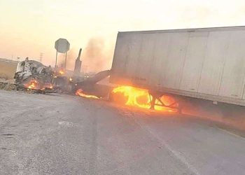 Violencia en la “Frontera Chica”: Enfrentamientos dejan un policía herido y bloqueos con incendios