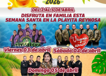 Invita Gobierno de Tamaulipas a vivir la “Magia de la Semana Santa 2026” en La Playita de Reynosa