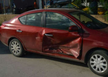Aparatoso accidente en la carretera Reynosa-San Fernando deja una persona lesionada