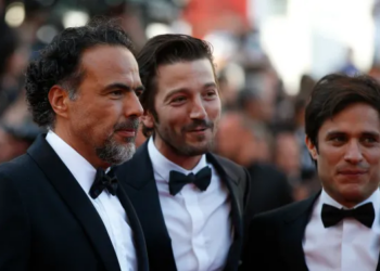 Diego Luna e Iñárritu encabezan protesta internacional para cerrar centro de detención migrante en Texas