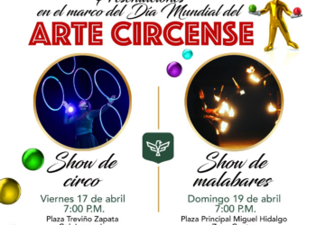 Gobierno de Reynosa celebra el Día Mundial del Circo con espectáculos gratuitos