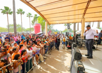 Ritmo y convivencia en Reynosa: Gobierno de Reynosa lleva con éxito el festejo en “La Playita”