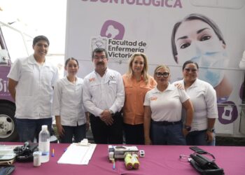La UAT se suma a brigada asistencial del DIF Tamaulipas en Abasolo