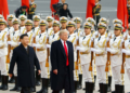 Trump aterriza en Pekín