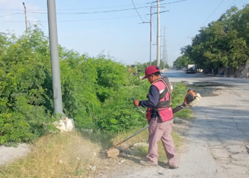 Gobierno de Reynosa limpia canal