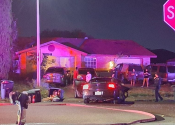 Impactante choque en Laredo