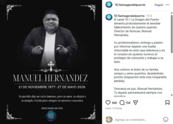 Televisión 52 despide a un grande del periodismo deportivo