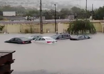 Tormenta eléctrica en Nuevo León