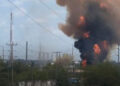 Incendio en subestación de CFE en Reynosa deja sin luz a varias colonias; ya se restableció el 54% del servicio
