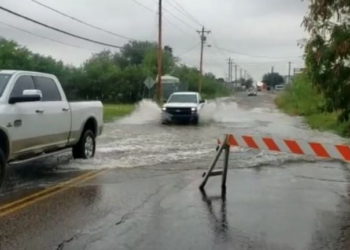Caos vial en Laredo, Texas