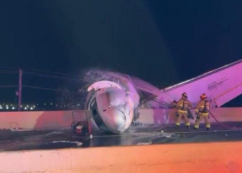 Cae avión en Texas