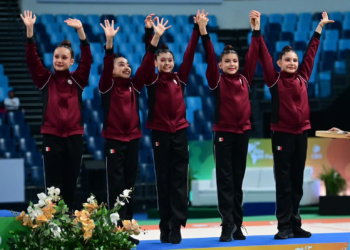 Quinteto de medallas