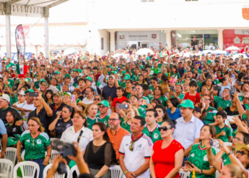 Así se vivió el partido inaugural de la copa del mundo en Reynosa