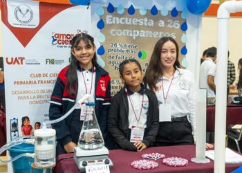 Con asesoría de la UAT, alumnas de primaria desarrollan filtro ecológico para la reutilización de agua