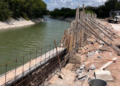 Gobierno de Reynosa refuerza el bordo de contención del Canal Rodhe para proteger a más de 6,400 familias